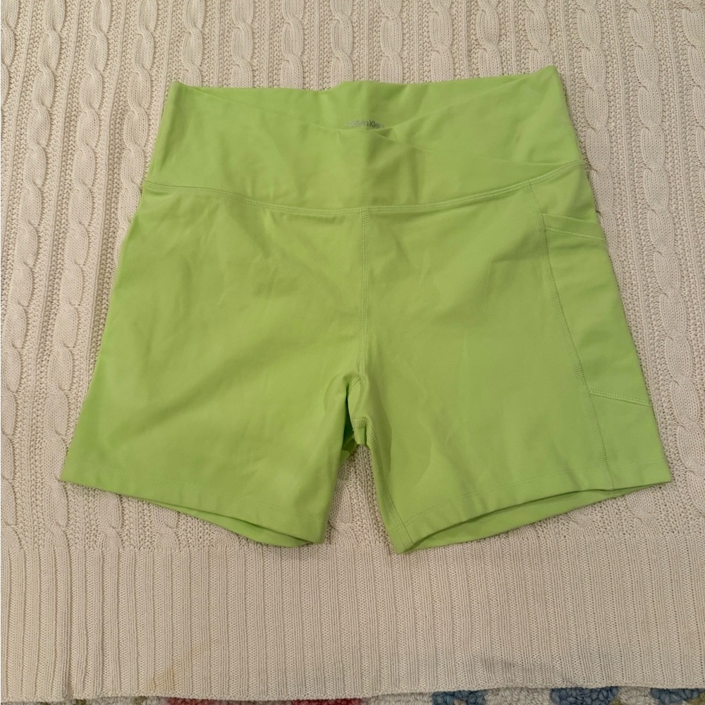 Calvin Klein Performance Women's Lime Shorts